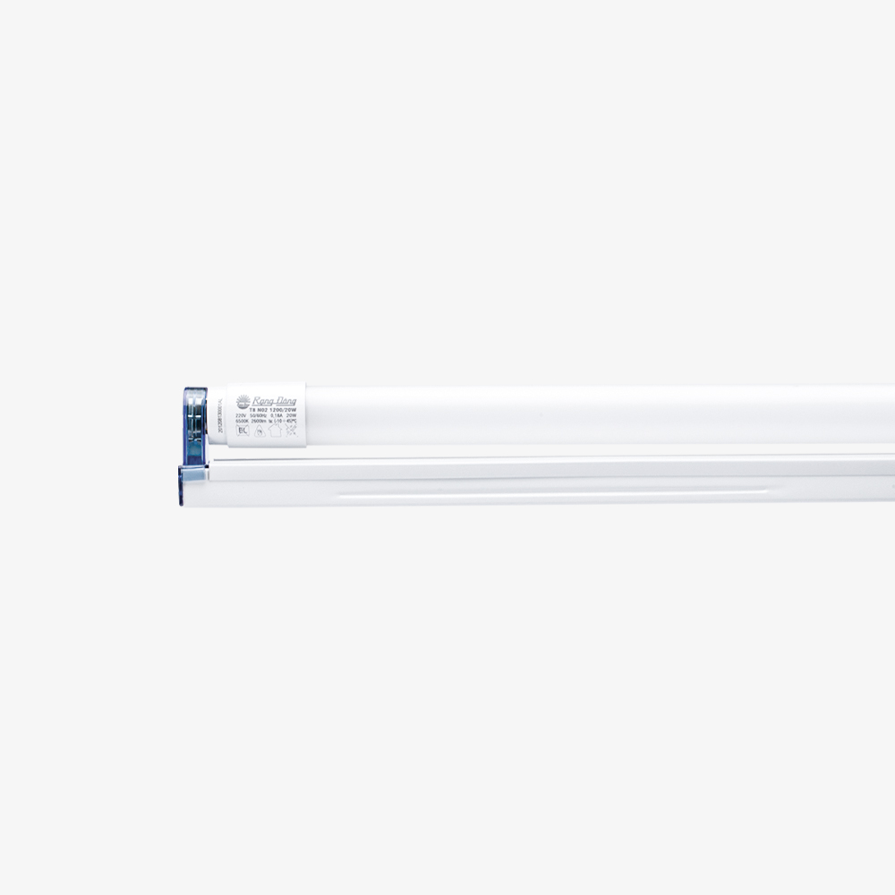 Bộ đèn LED Tuýp T8 0.6m 10W Thủy tinh bọc nhựa Model: BD T8L N02 M11-10Wx1