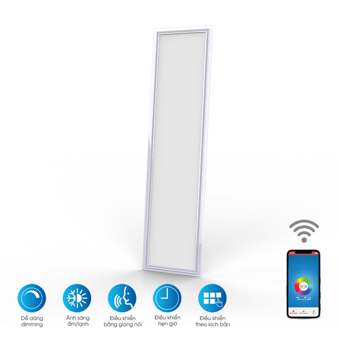 Đèn LED Panel smart wifi - D P02L 30x120-40W.WF