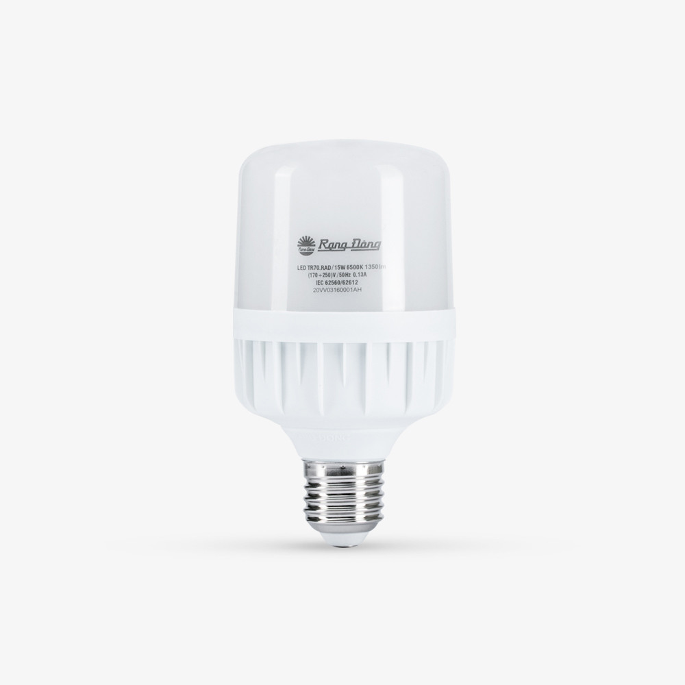 đèn LED BULB Cảm biến rada 15W Model: TR70.RAD 15W